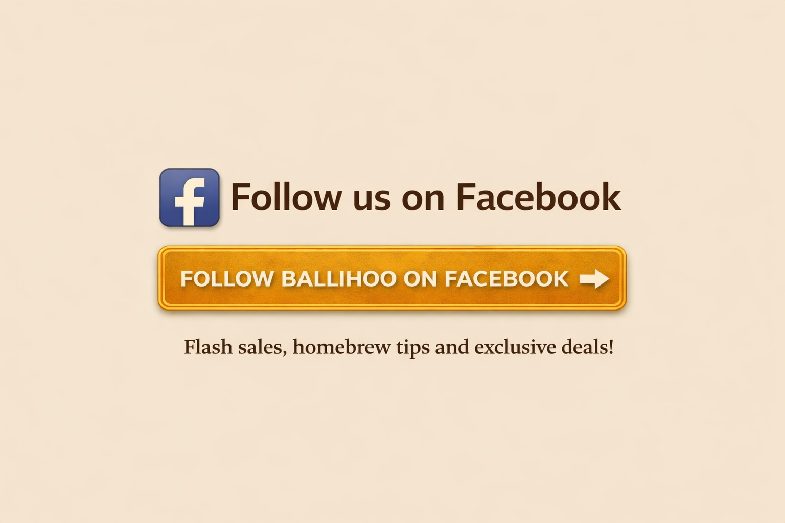 Follow Balliihoo on Facebook